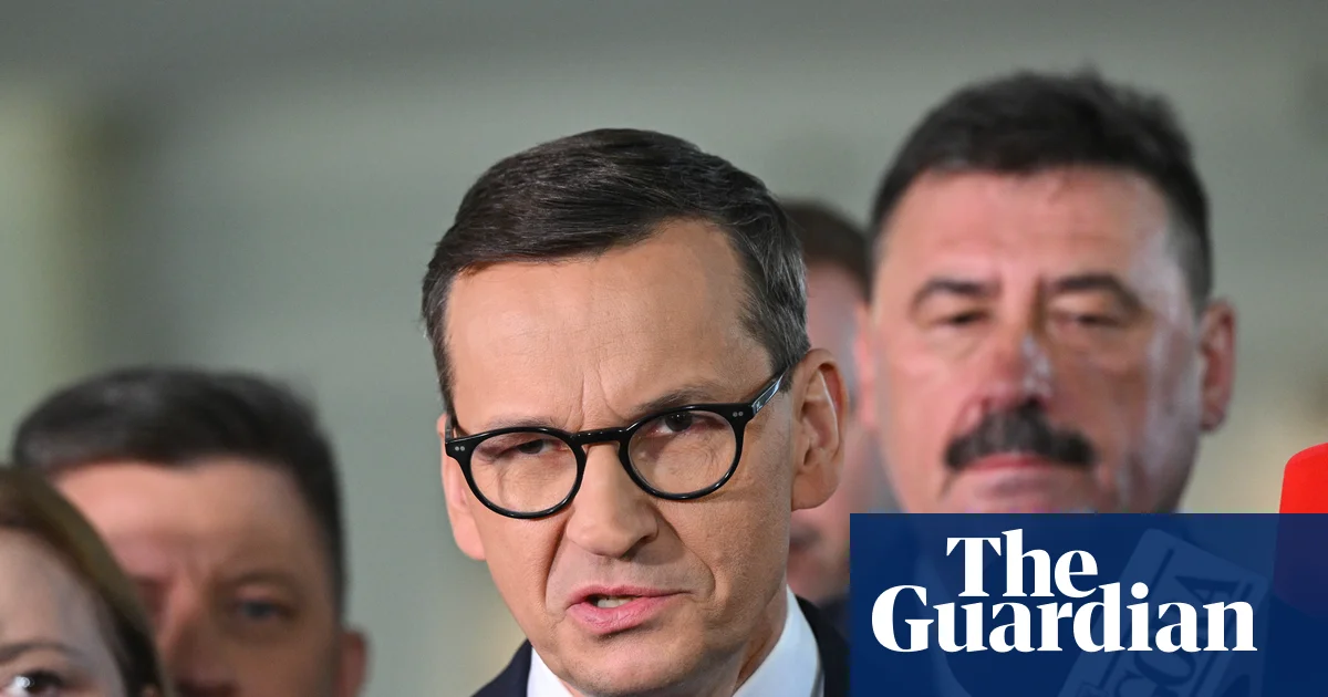 Poland’s main rightwing opposition splits after loyalty pledge ultimatum