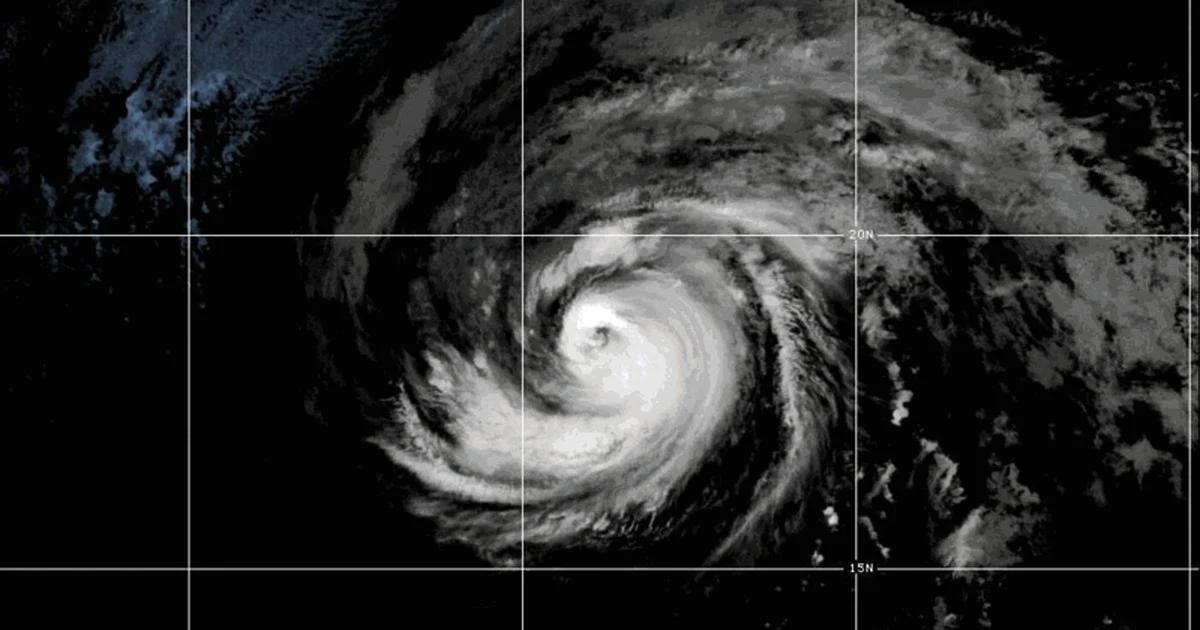 Tropical Storm Genevieve forms in the Pacific Ocean as Hurricane Fausto strengthens to Category 2