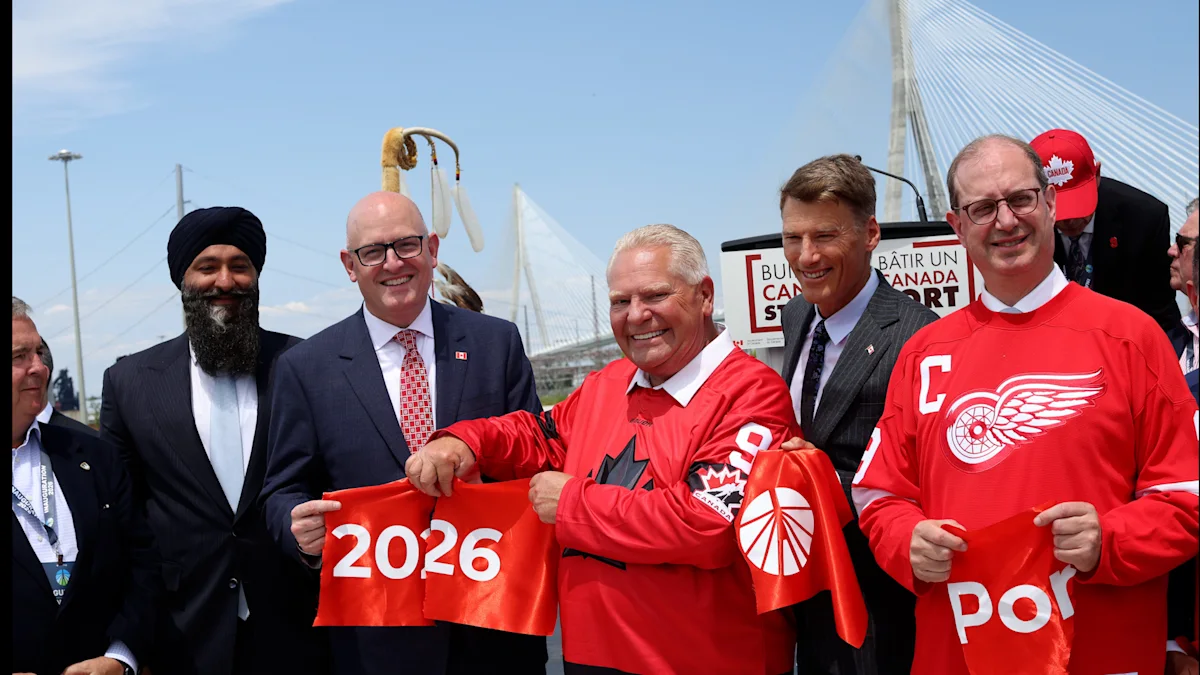Canada’s Gordie Howe bridge opening catches Trump’s attention