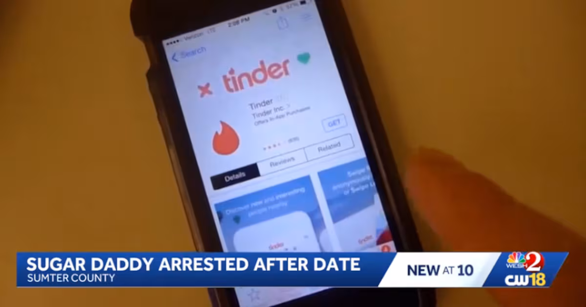 Man from Florida faces charges after Tinder date gone wrong