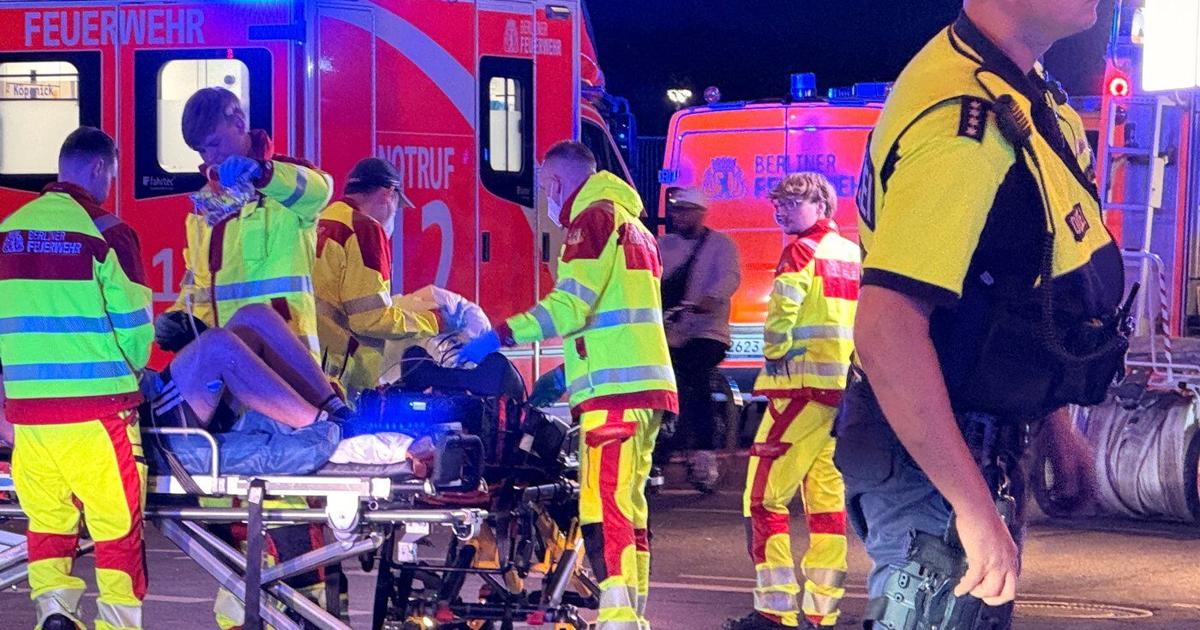 A person is killed and several are injured at Berlin's LGBTQ+ event when a van drives into the crowd