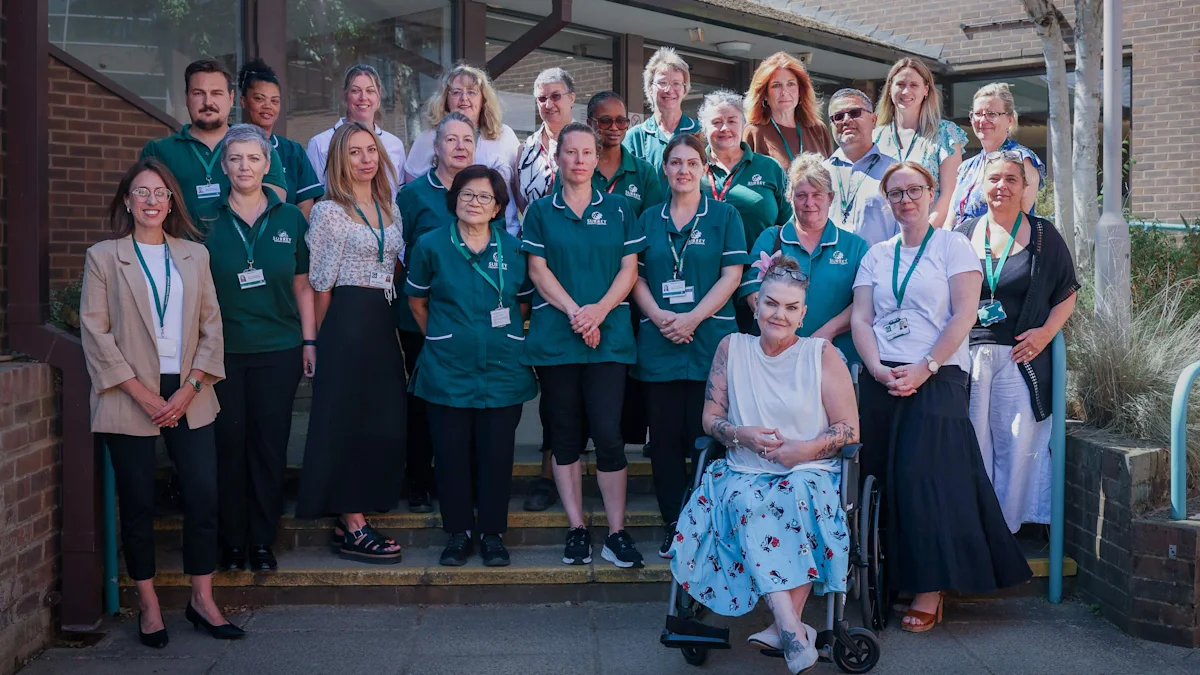 Team helping people after illness rated outstanding