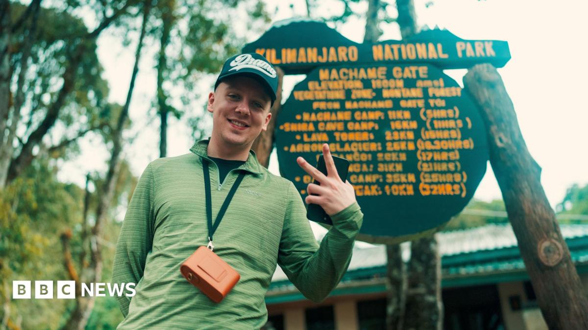 Aitch on reaching new heights with his Mount Kilimanjaro climb