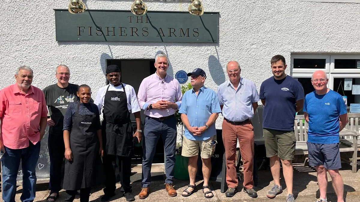 Village pub gets new tenants after three years