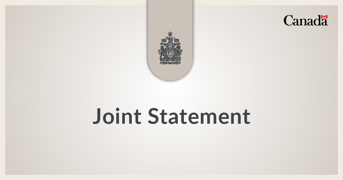 First Ministers’ Joint Statement