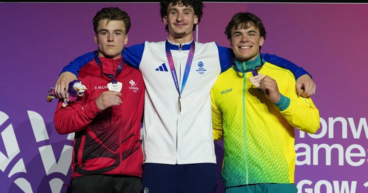 Canada's Félix Dolci claims men's gymnastics silver at Commonwealth Games