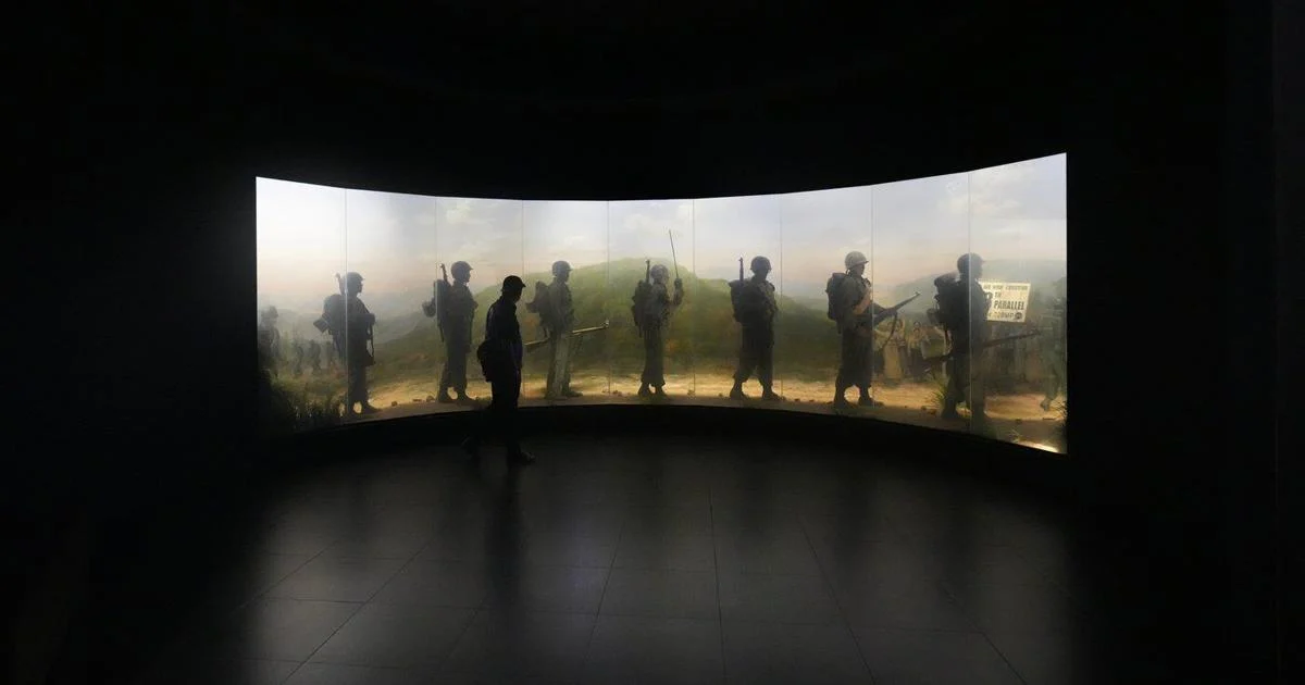 A heavily armed border still divides North and South Korea 73 years after the armistice