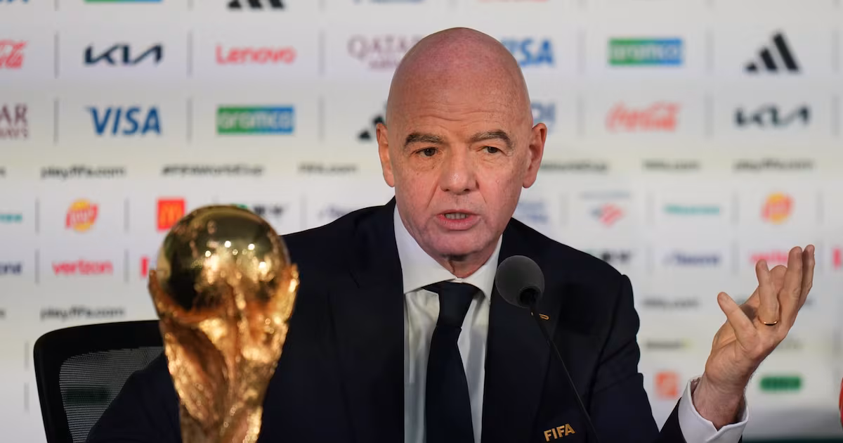 FIFA’s Infantino targets critics he says spread ‘hate and false rumours’ about World Cup