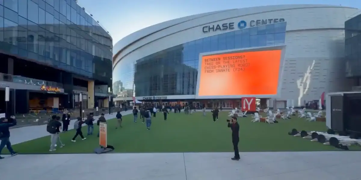 Y Combinator turned a sports arena into AI's biggest pep rally