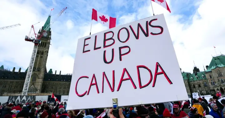 Elbows up? Most Canadians support retaliation against U.S. tariffs: poll