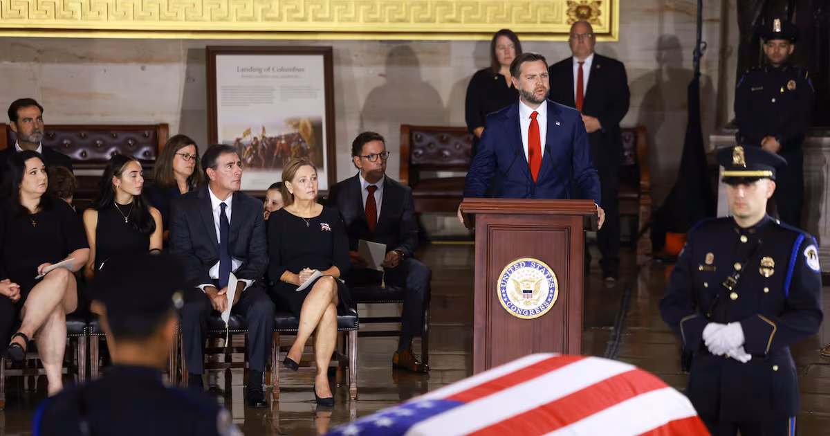 Lindsey Graham eulogized as an 'American original' at services drawing world leaders in Washington