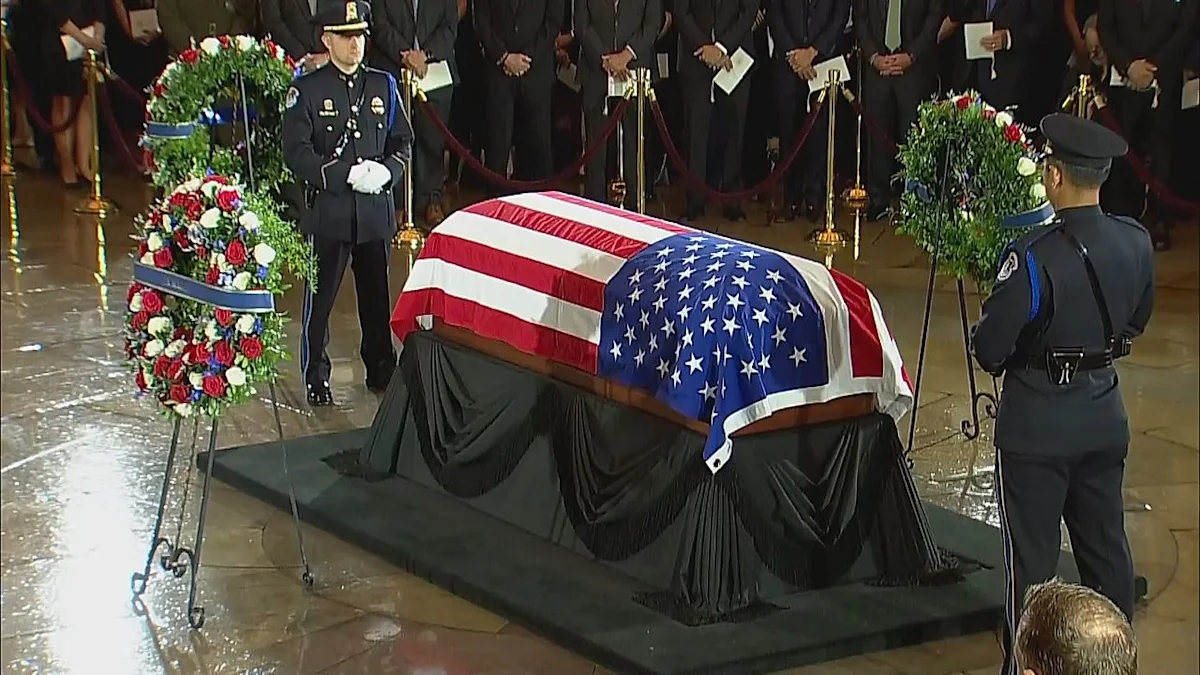 Trump, Zelenskyy and Netanyahu attend Senator Lindsey Graham's funeral
