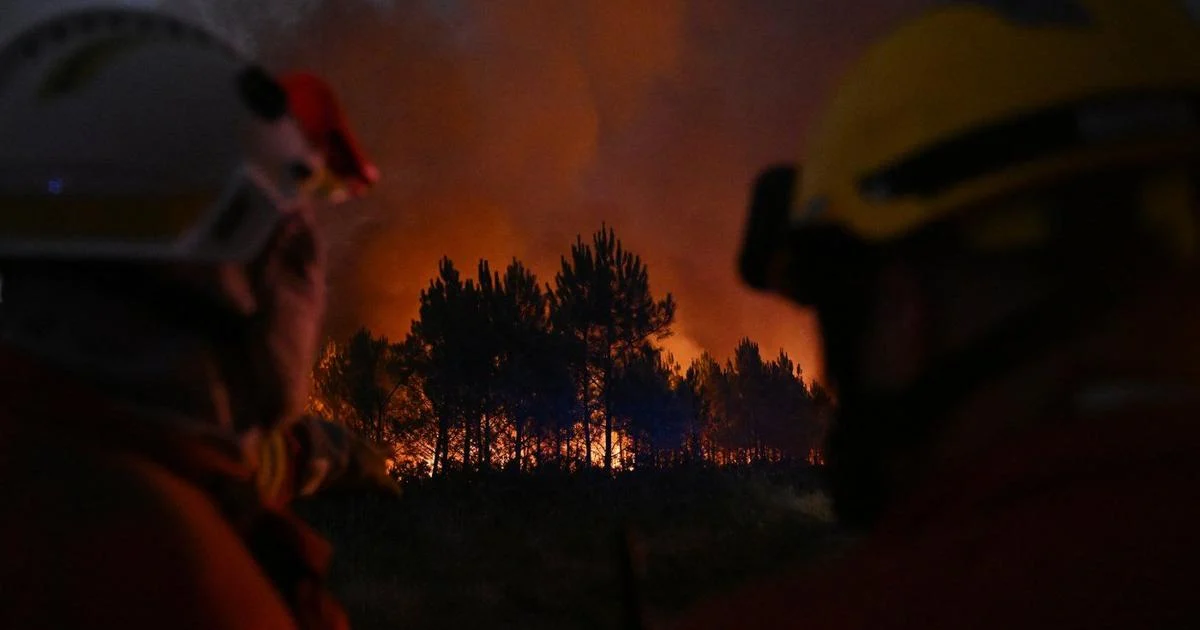 A heat wave threatens to reignite France’s mega