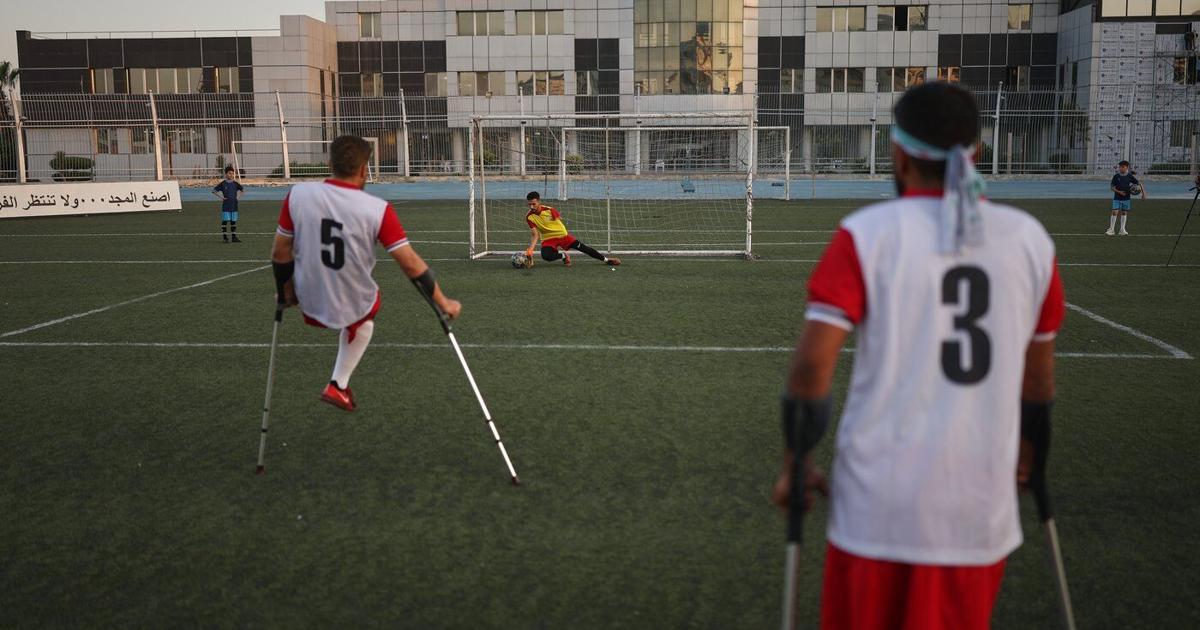 Syria’s first disability football tournament takes the field, in photos