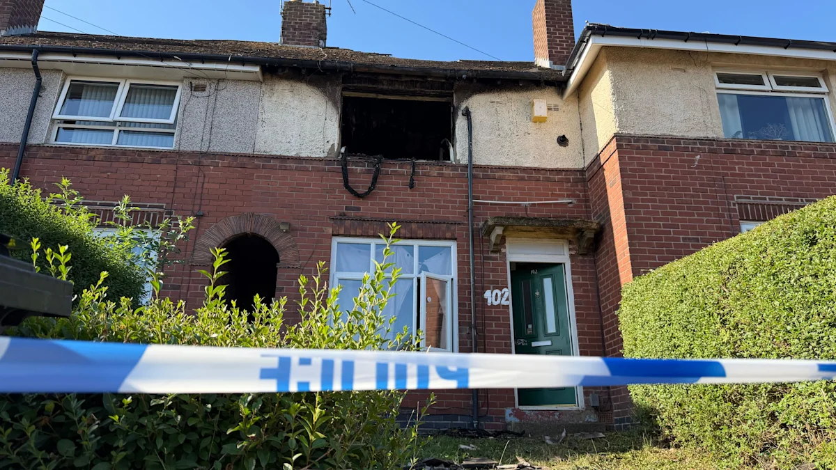 Crews work overnight to tackle house fire