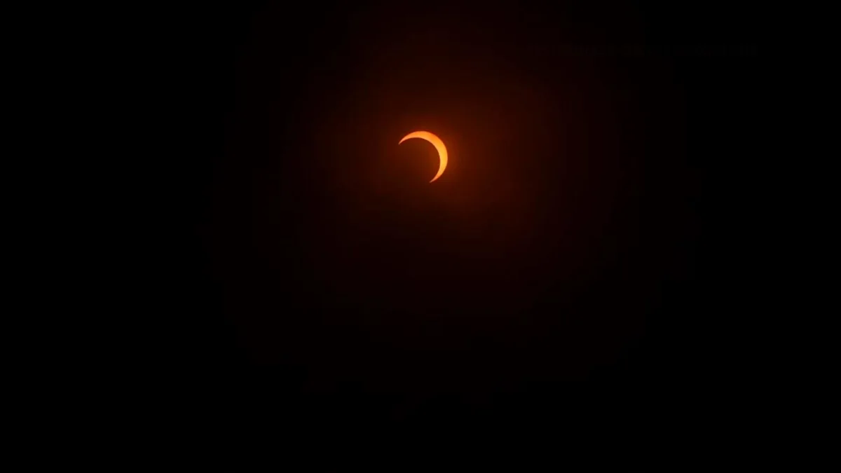 What will happen during this month's solar eclipse?