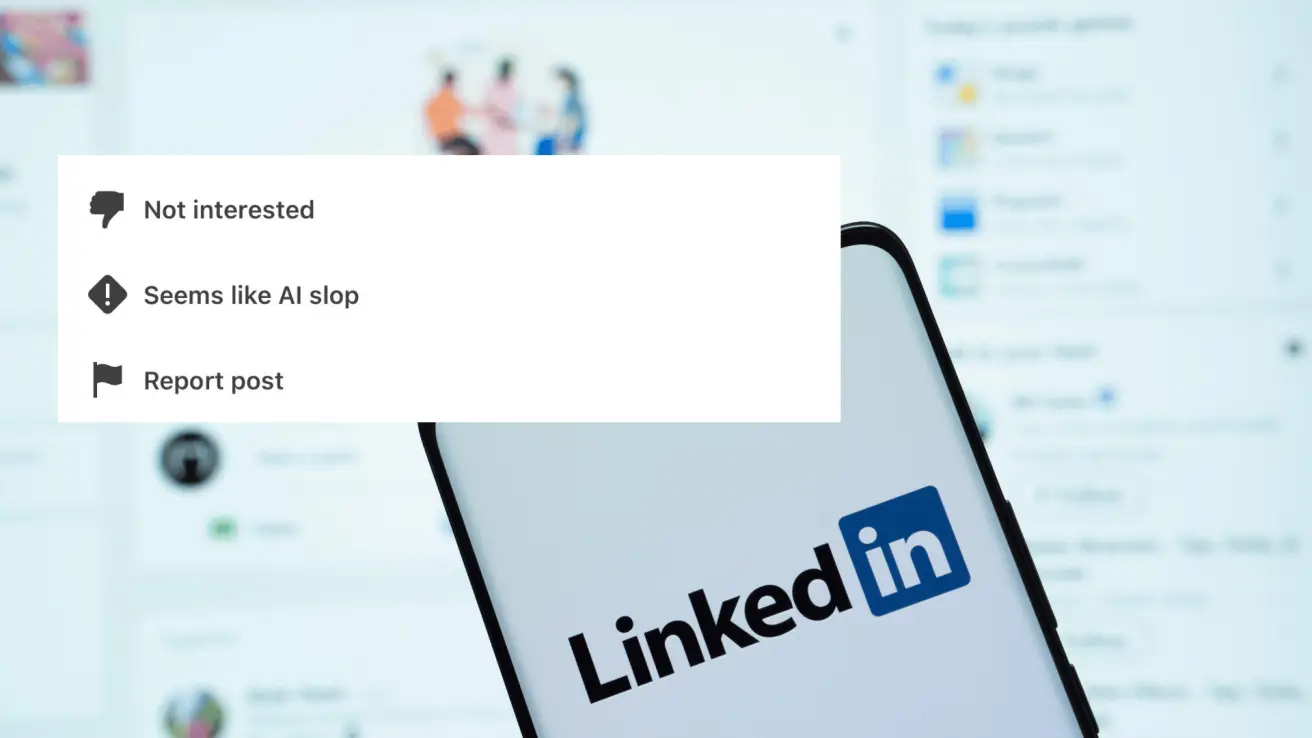 LinkedIn now lets users flag AI slop