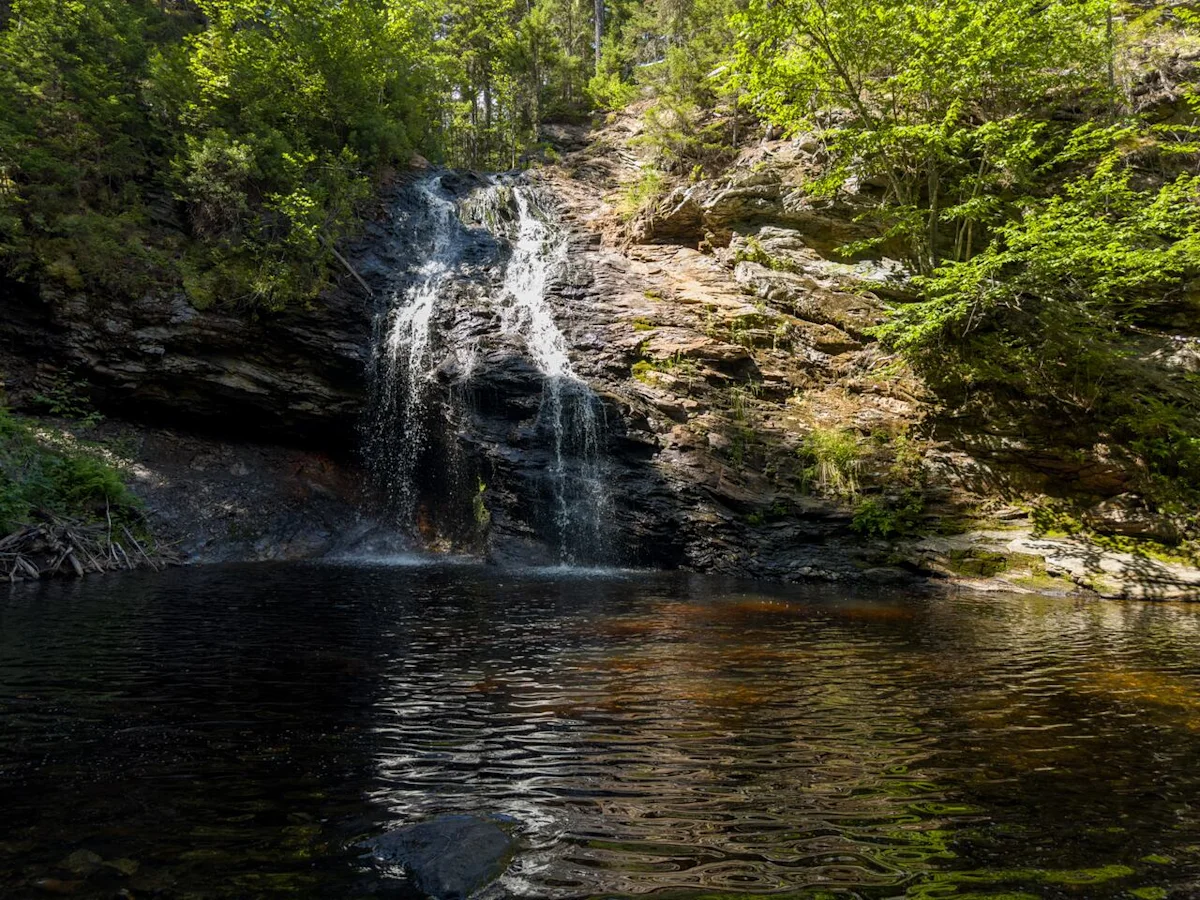Waterfalls of New Brunswick: Little Sheephouse Brook Falls
