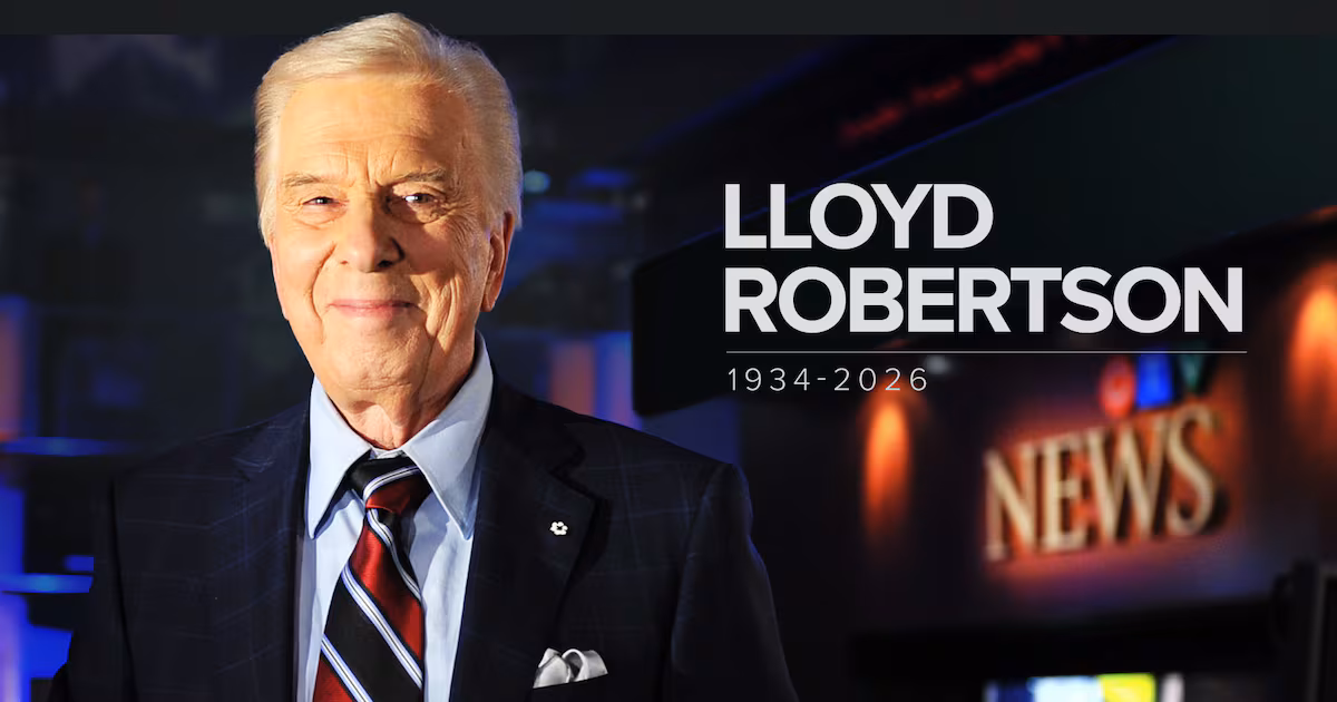 ‘A reassuring voice in moments of uncertainty’: How PM Carney and others remember CTV News’ Lloyd Robertson