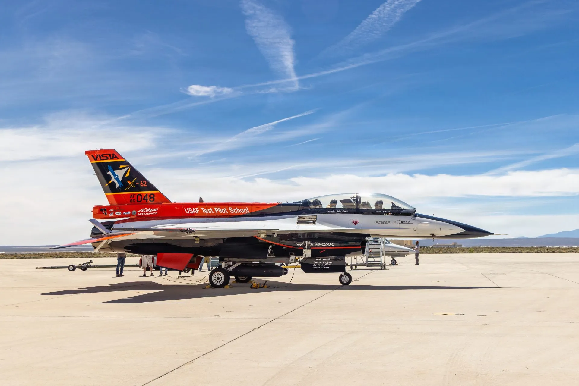 Air Force expands autonomous flight tests with live, AI
