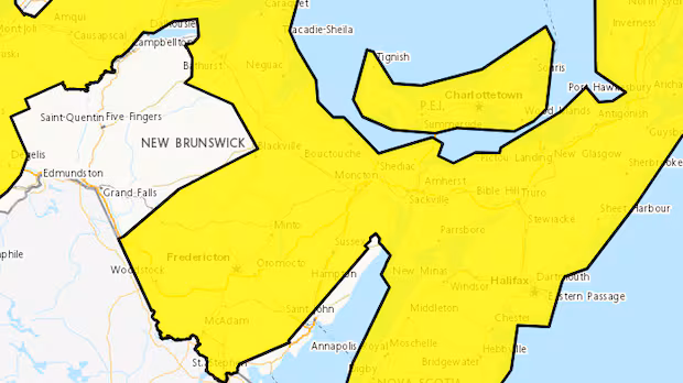 Heat warning persists for much of N.B.