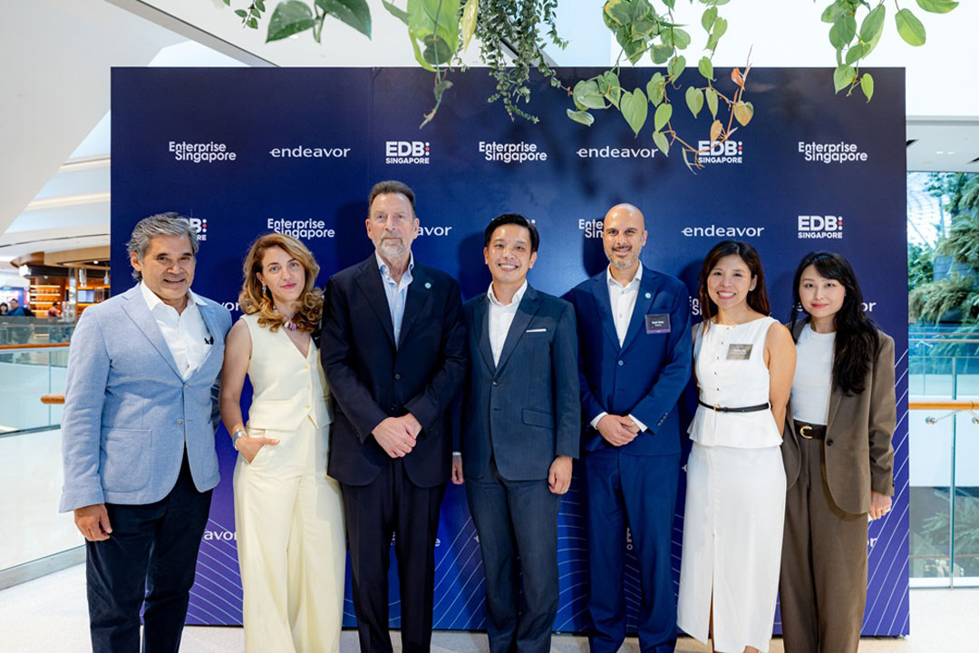 Endeavor opens Singapore global hub to help startups scale overseas
