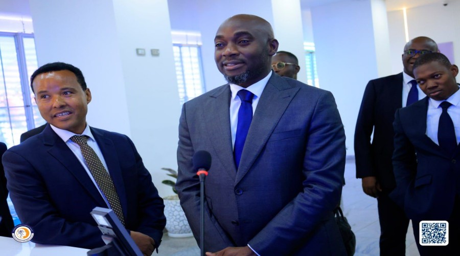 Benin Minister visits Ethiopian Artificial Intelligence Institute
