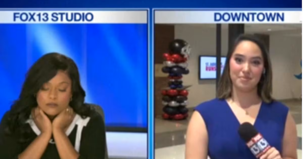 Sleeping beauty: News anchor goes viral after dozing off during live broadcast