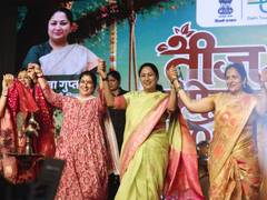 CM Rekha Gupta attends grand 'Teej Mahotsav' at Dilli Haat, says event strengthens spirit of 'Vocal for Local'
