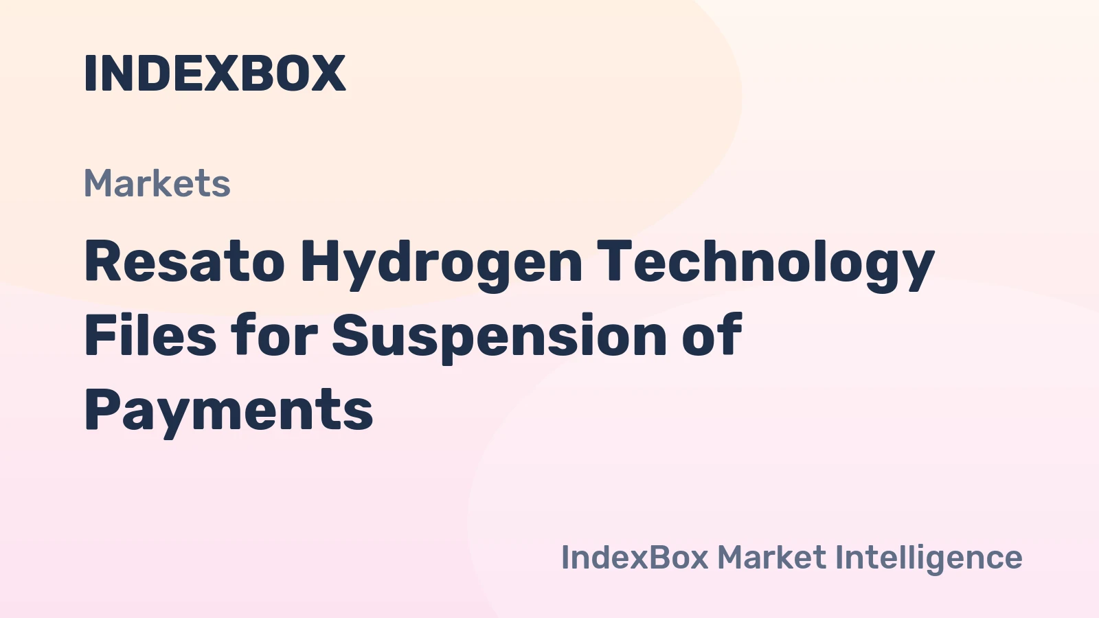 Resato Hydrogen Technology Suspension of Payments | Hydrogen Refueling
