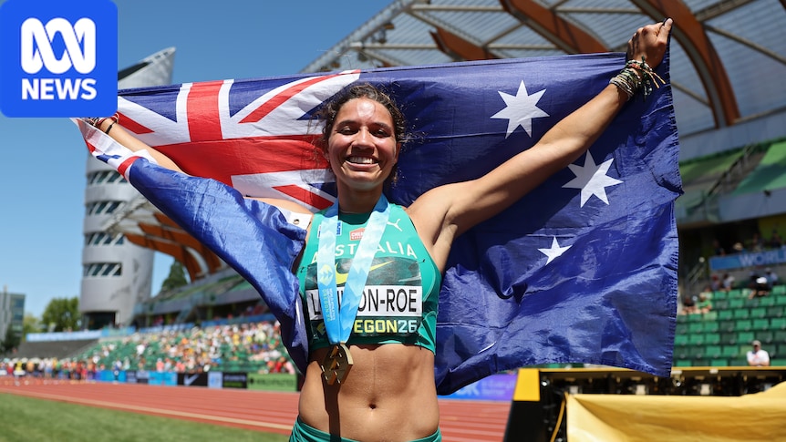 Aussie high jumper wins gold at under-20 world titles