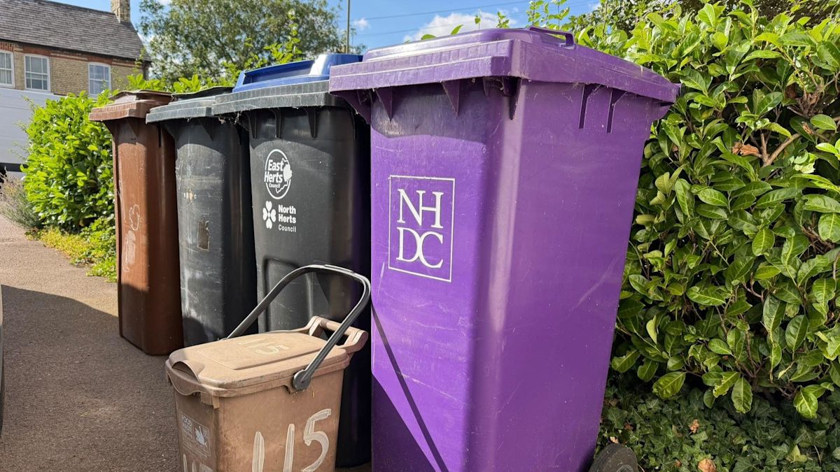 What's it like when you have five bins?