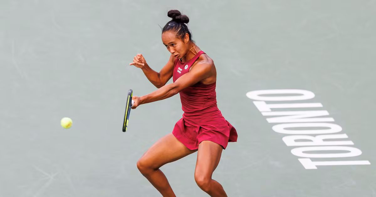 Canada’s Leylah Fernandez eliminated in fourth round at National Bank Open