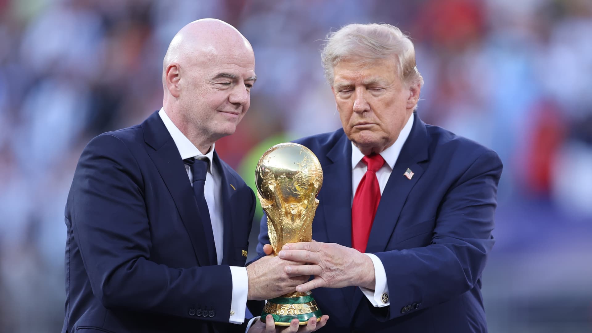 FIFA World Cup 'will never be as profitable' if Infantino is ousted, Trump warns amid global soccer revolt