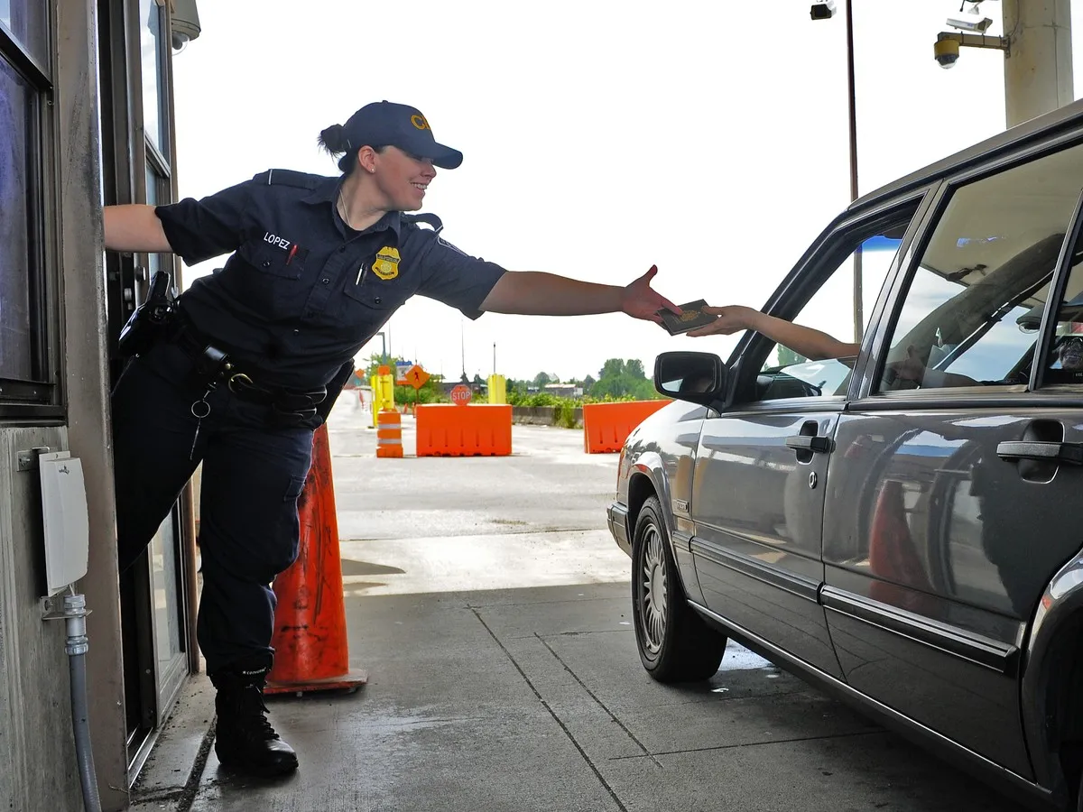 Canadians are driving back to the U.S. They still aren't flying
