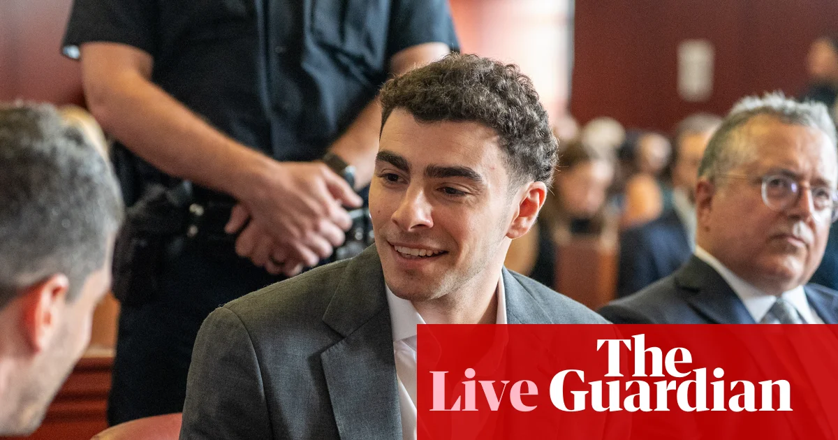Luigi Mangione says ‘I shot Mr Thompson’ and pleads guilty on federal charges linked to healthcare CEO’s killing