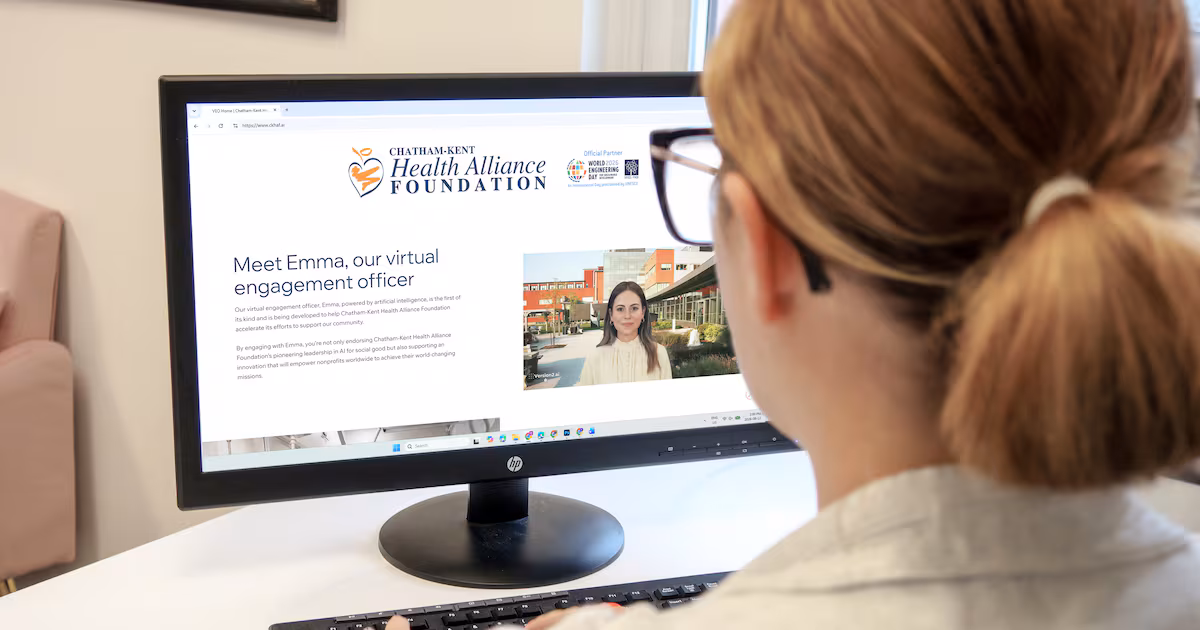Chatham healthcare organization first in the country to launch AI
