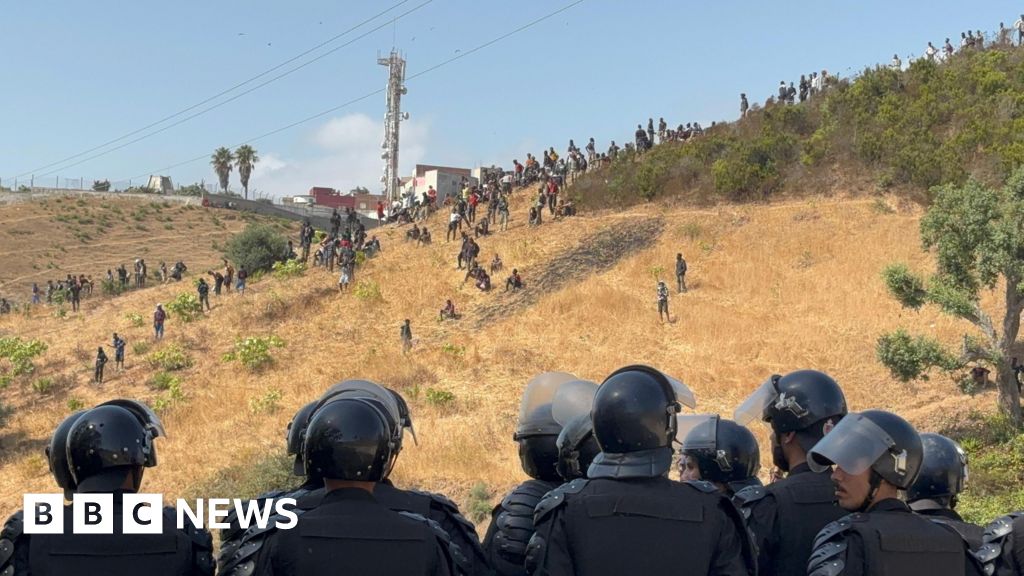 Morocco detains dozens of migrants trying to cross into Ceuta, reports say