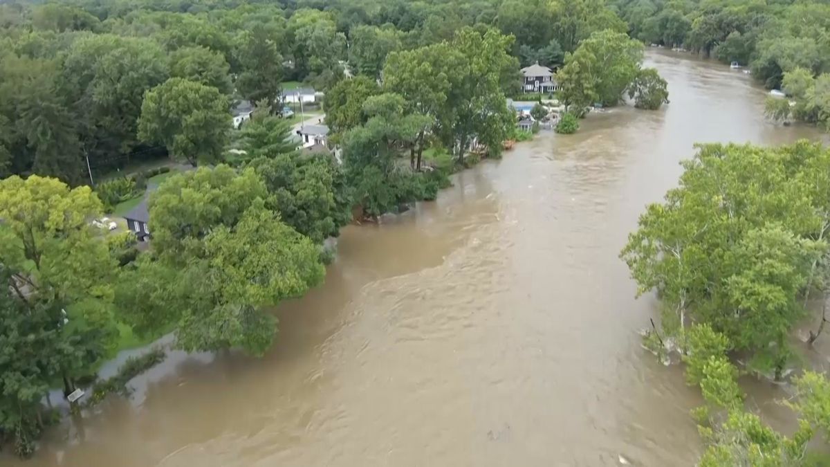 Historic flooding prompts evacuations and water rescues in Indiana