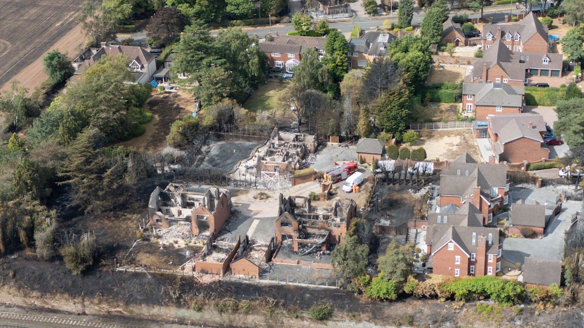 Households evacuated after Stourbridge wildfires begin to return home
