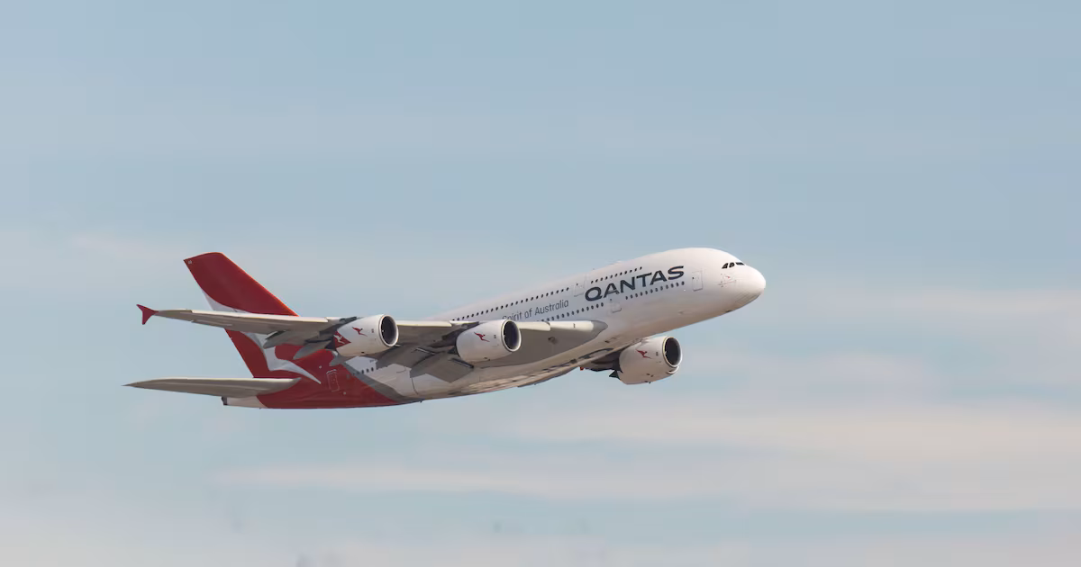 A mechanic left a work light in the wing of a Qantas jet. It flew for two days before anyone found it