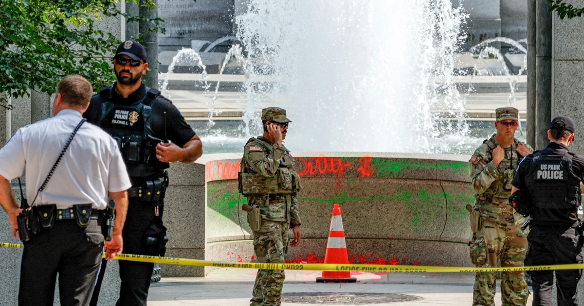 Judge orders release of woman accused of vandalism at World War II Memorial