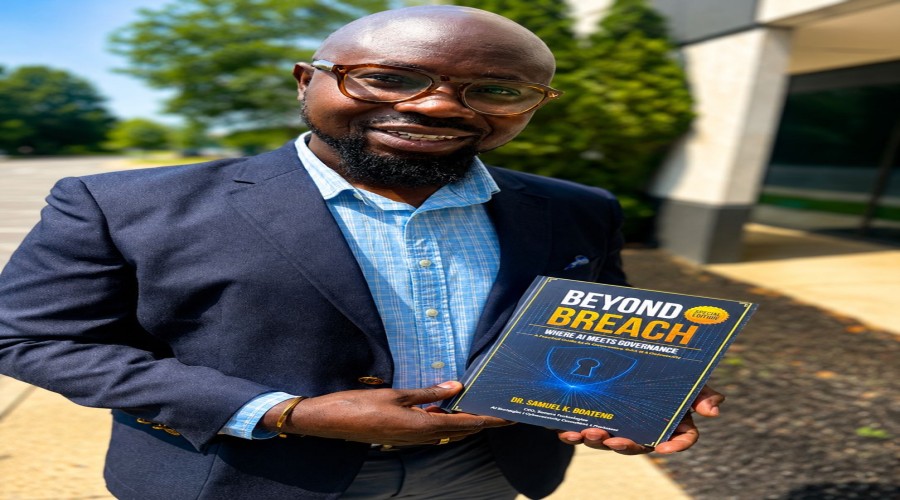 Dr. Samuel Boateng launches ‘Beyond Breach: Where AI Meets Governance’ at virtual ceremony