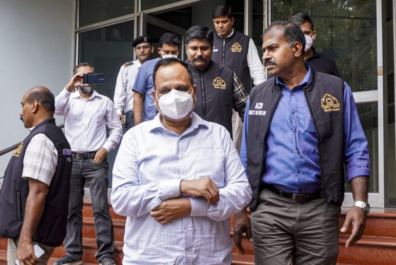 Satyendar Jain says his arrest linked to Punjab polls, calls it ‘politics’
