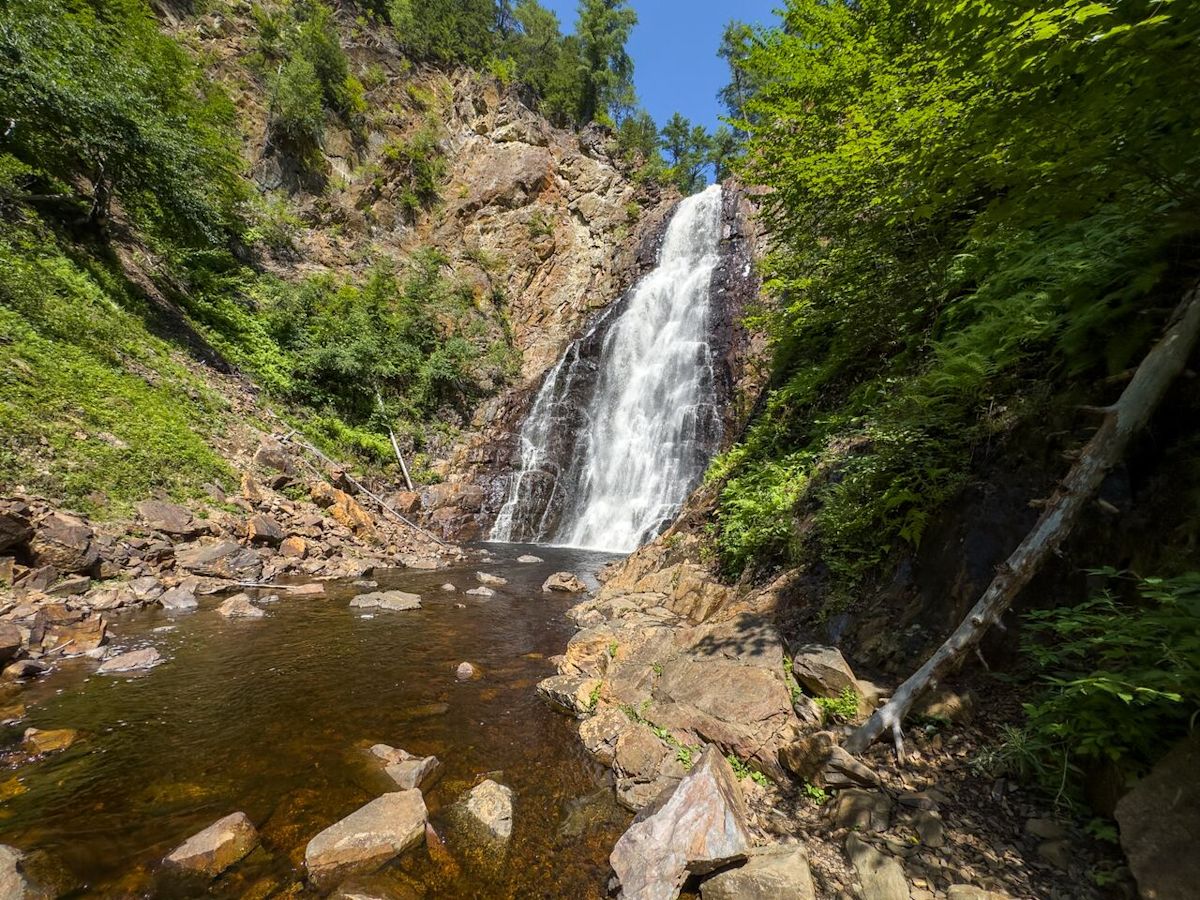 Waterfalls of New Brunswick: Fall Brook Falls
