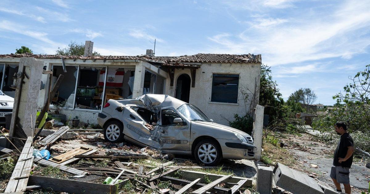 A tornado tears through a village in southern France, injuring 39 and wrecking 300 homes