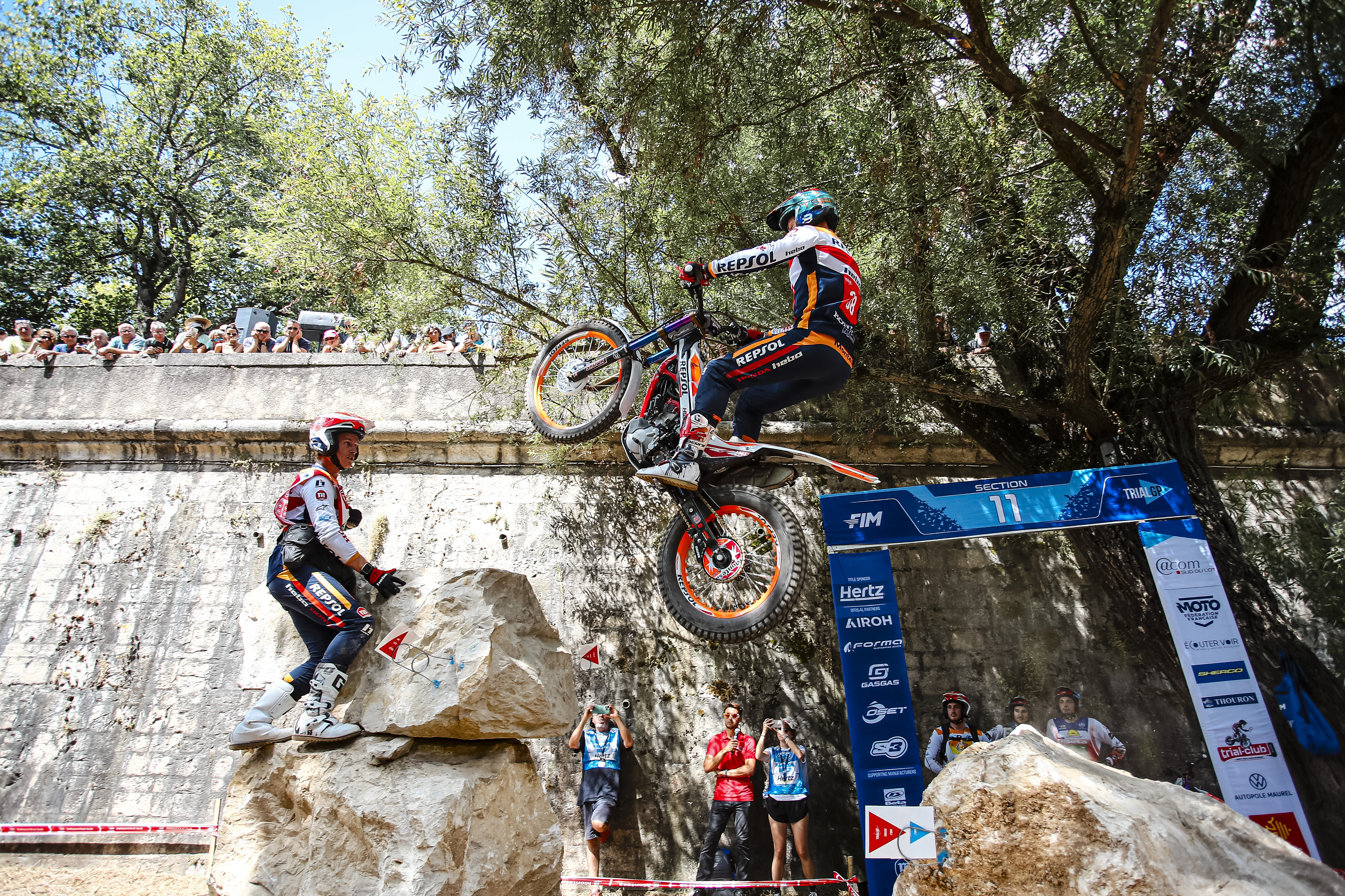 Brilliant Bou defends unbeaten record at TrialGP of France