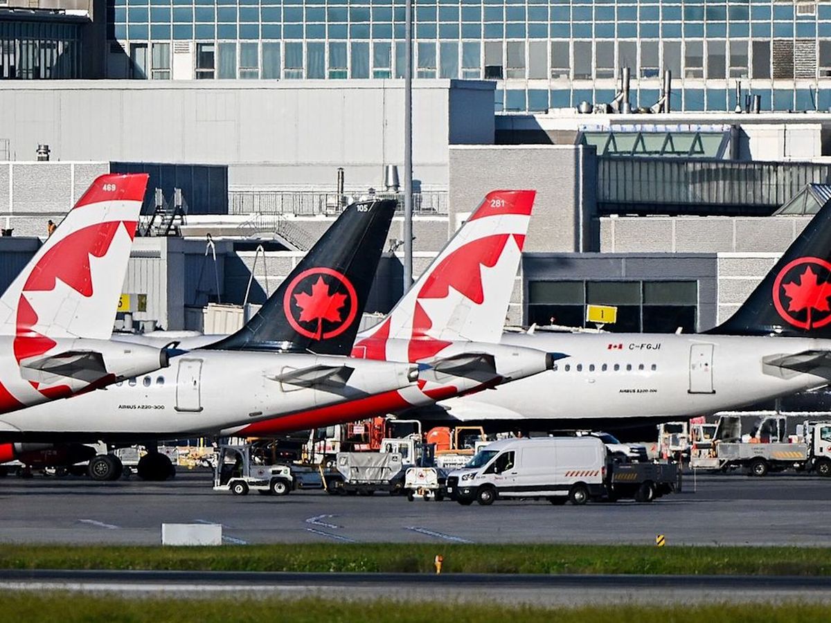 Why is Air Canada still offering passengers American booze?
