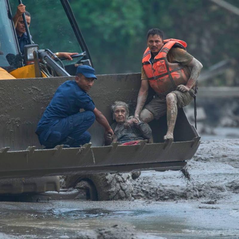 Nepal’s catastrophic floods kill more than 350, with over 1,300 missing