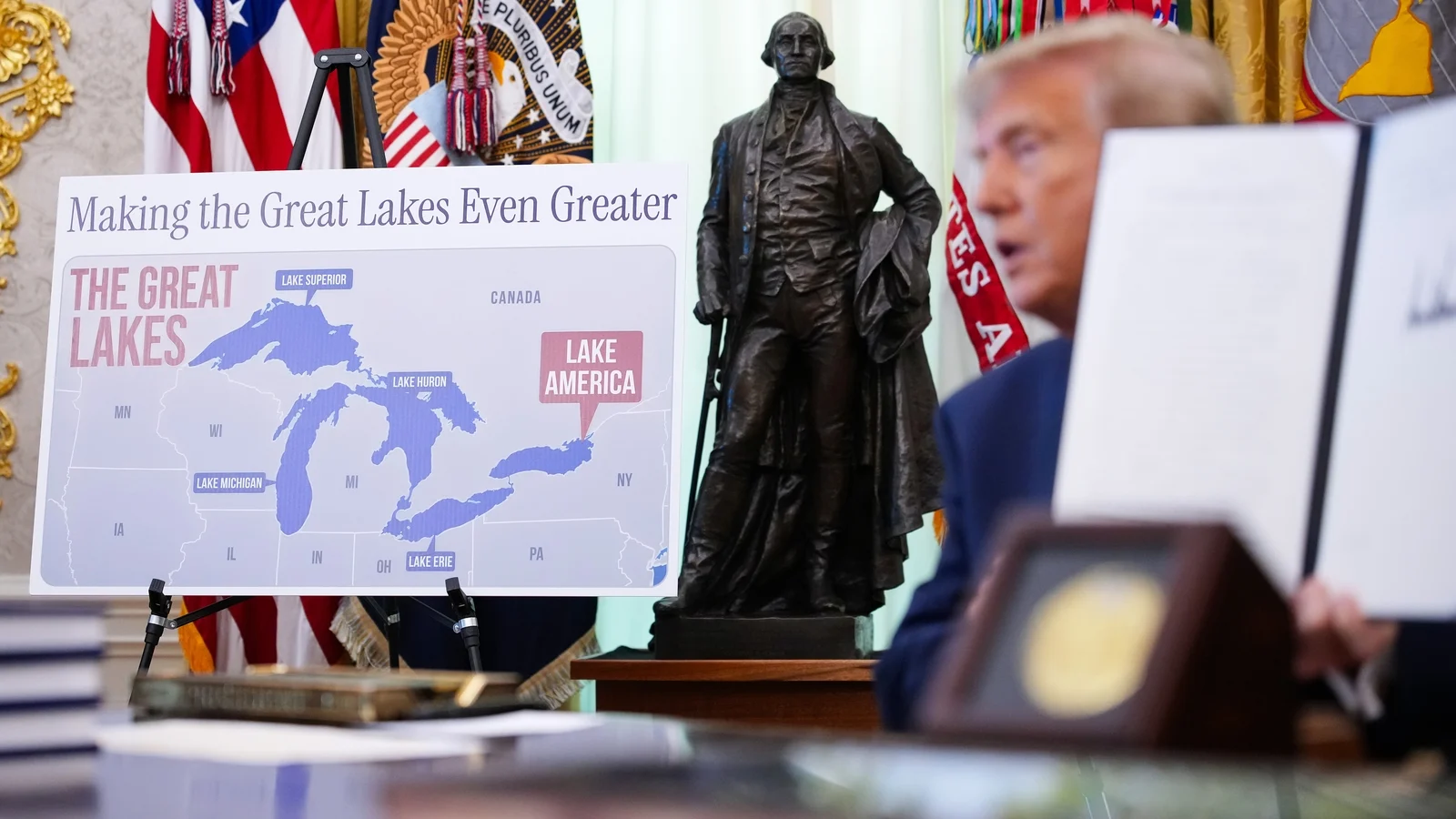 Carney says Lake Ontario will not become 'Lake America'